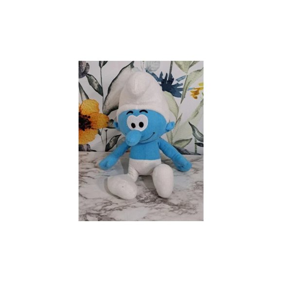 The Smurfs Plush Doll Happy Peyo‎ 14 inch Stuffed Animal  NWT - Picture 2 of 10